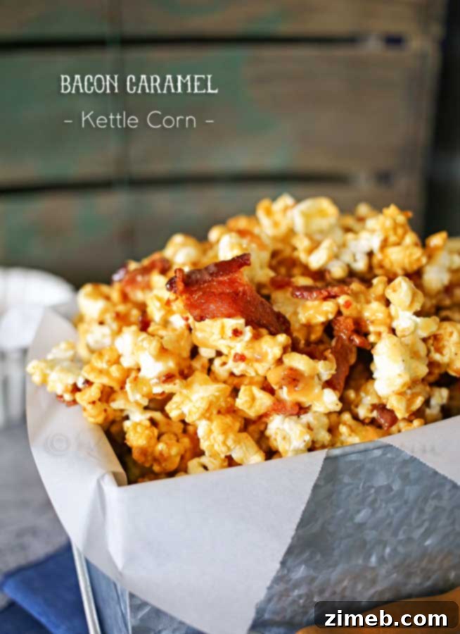 Sweet and Savory Caramel Bacon Apple Bites 6 Sweet and savory Bacon Caramel Kettle Corn
