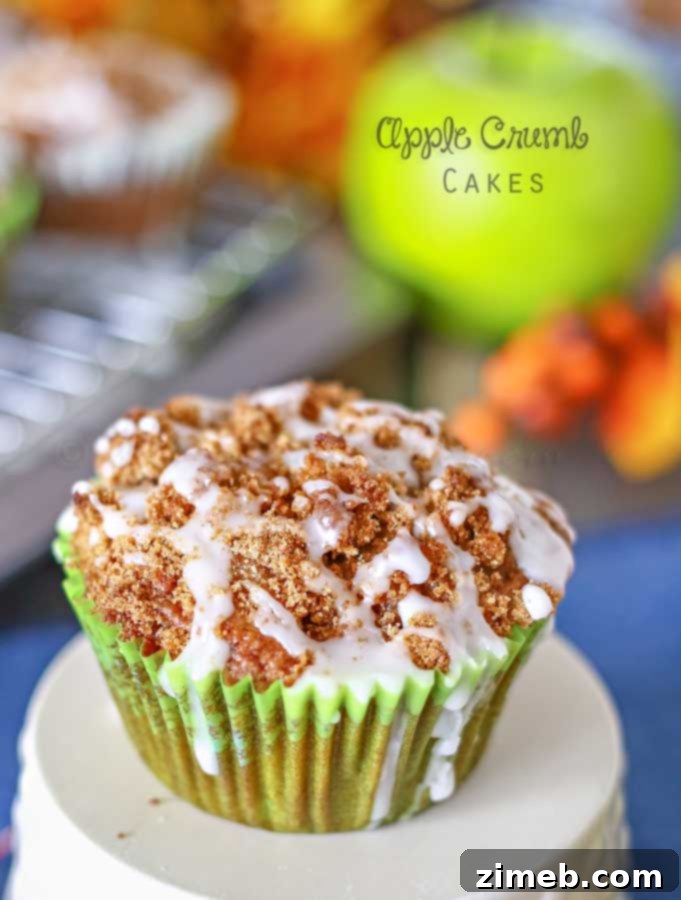 Apple Crumb Cakes