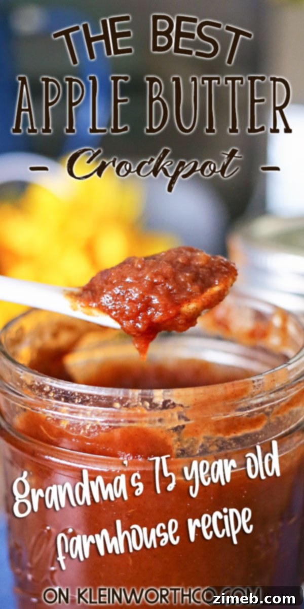 Slow Simmered Apple Butter Perfection 2 Homemade Slow Cooker Apple Butter in a Jar