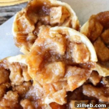 Thanksgiving dessert - Mini French Apple Pies