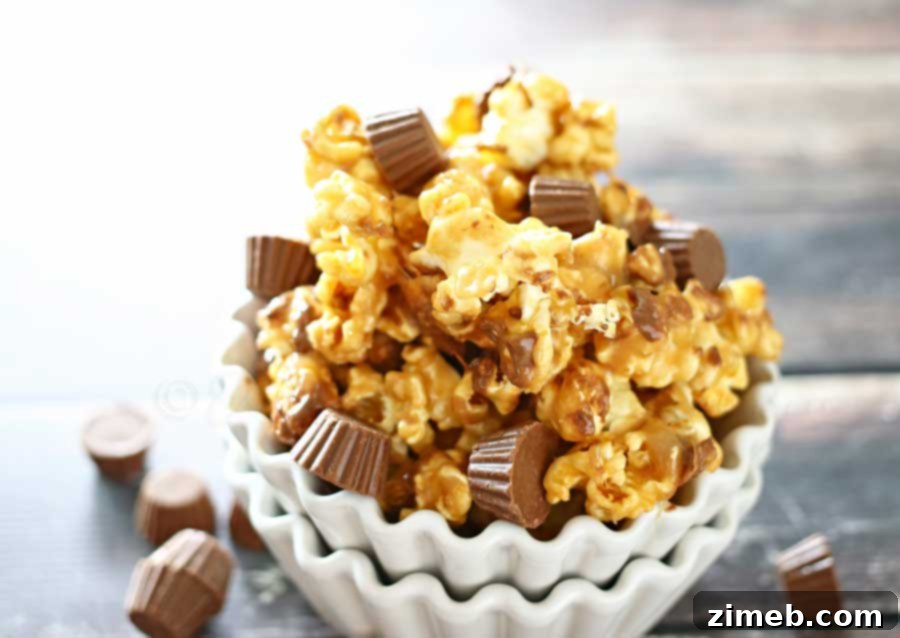 Reese's Caramel Popcorn 2 Reese's Caramel Popcorn