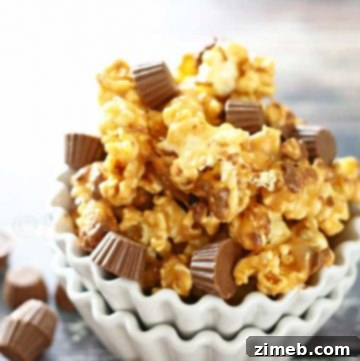 Reese's Caramel Popcorn 4 Reese's Caramel Popcorn