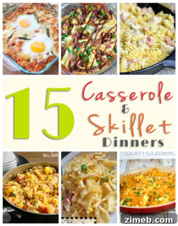 Effortless Evenings Week Nine 15 15 Casserole & Skillet Dinners