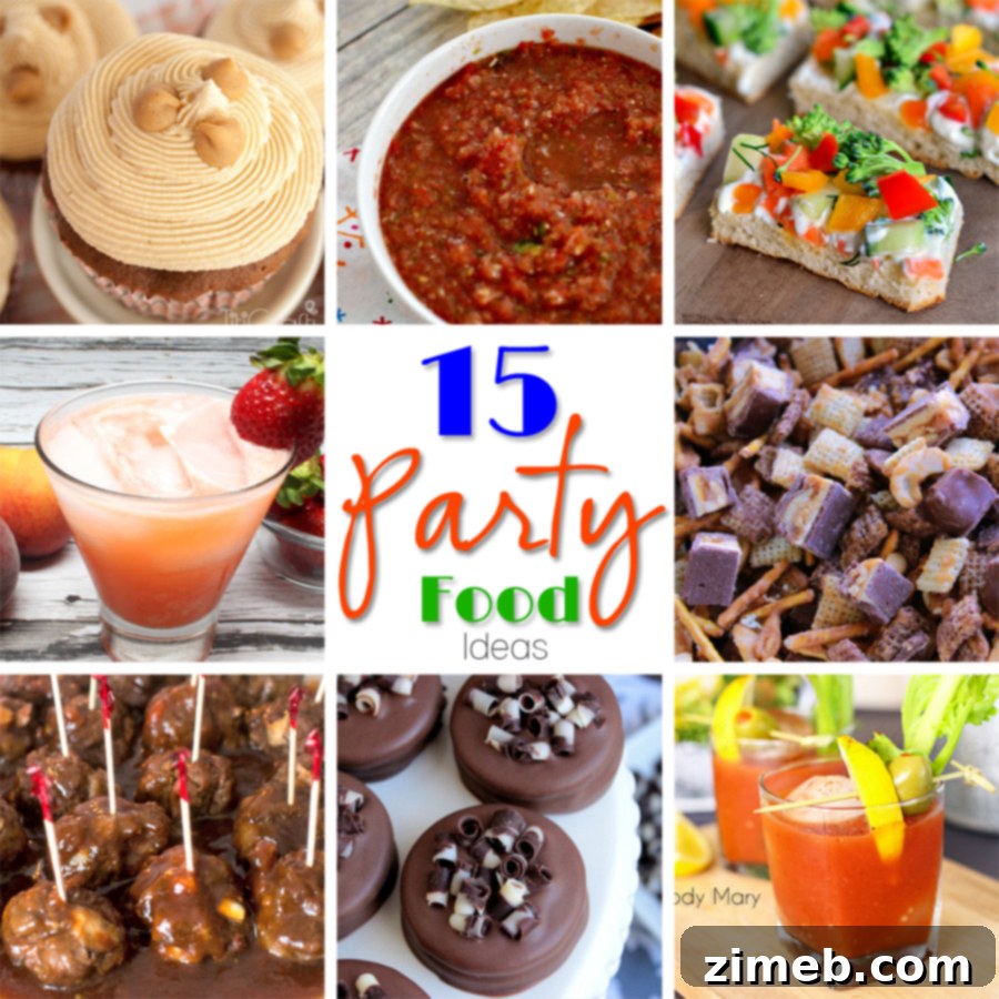Maç Günü Atıştırmalıkları Hafta 1 4 15 Party Food Ideas