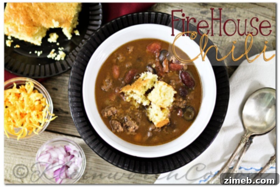 Best Firehouse Chili {Recipe}