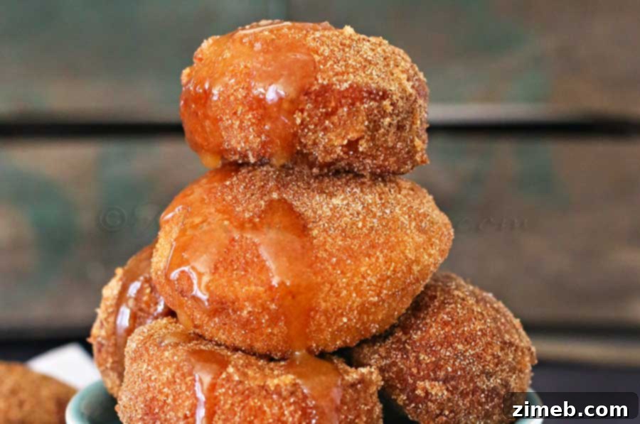 Cinnamon & Sugar Donuts with Pumpkin Spice Glaze
