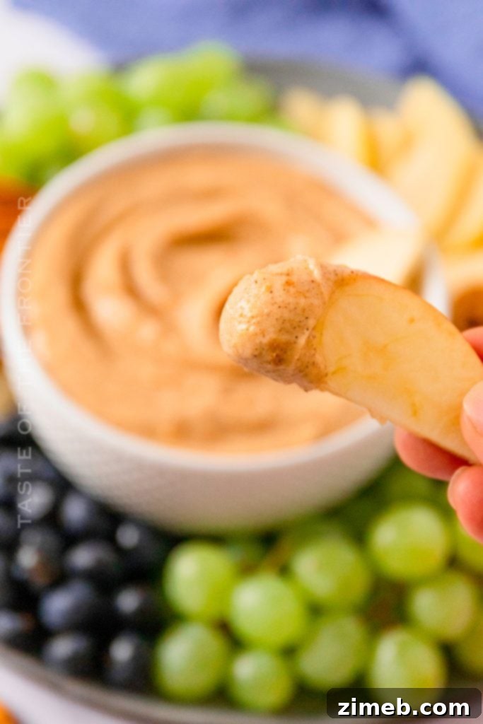 Pumpkin Pie Dip 17 A bowl of creamy snack dip, hinting at the pumpkin dessert dip's smooth texture.