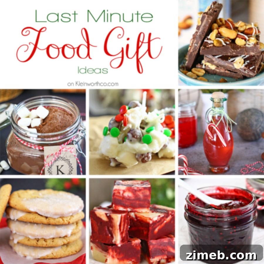 Last Minute Food Gift Ideas