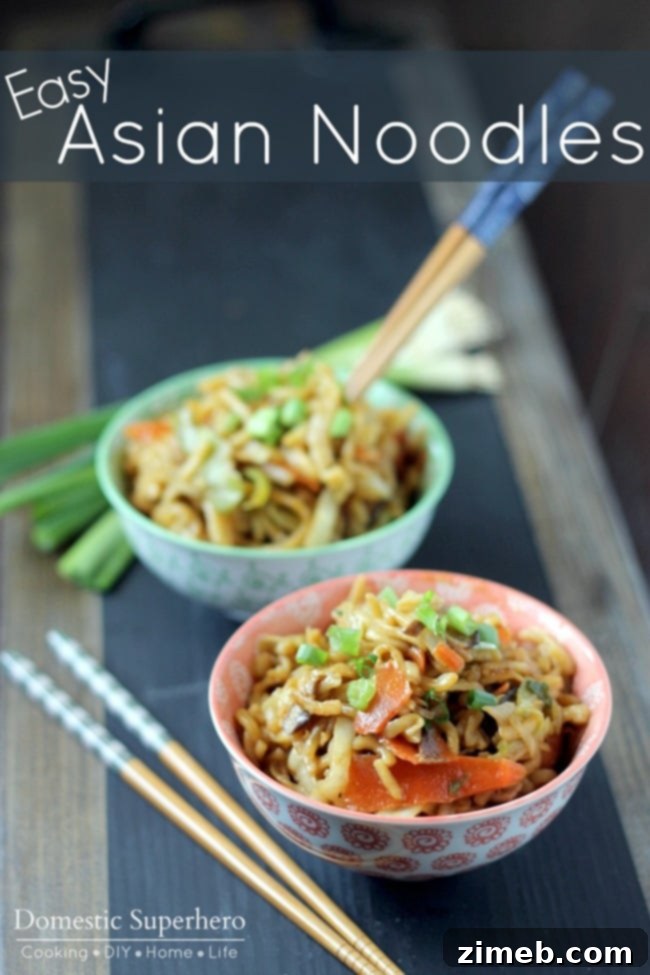 Week 17: Simple Dinner Solutions 10 Easy Asian Noodles quick recipe