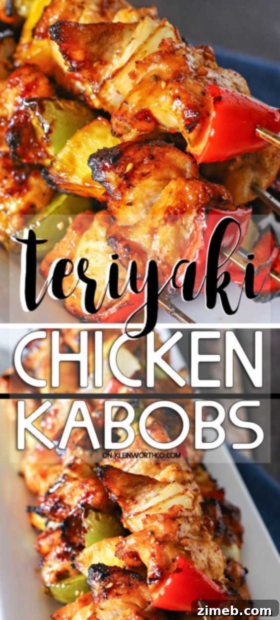Teriyaki Chicken Kabobs