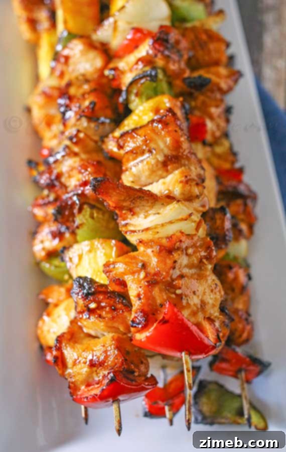 Teriyaki Chicken Kabobs