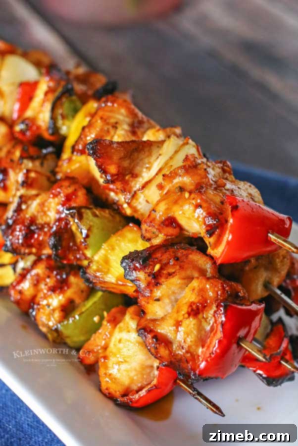 how to make Teriyaki Chicken Kabobs