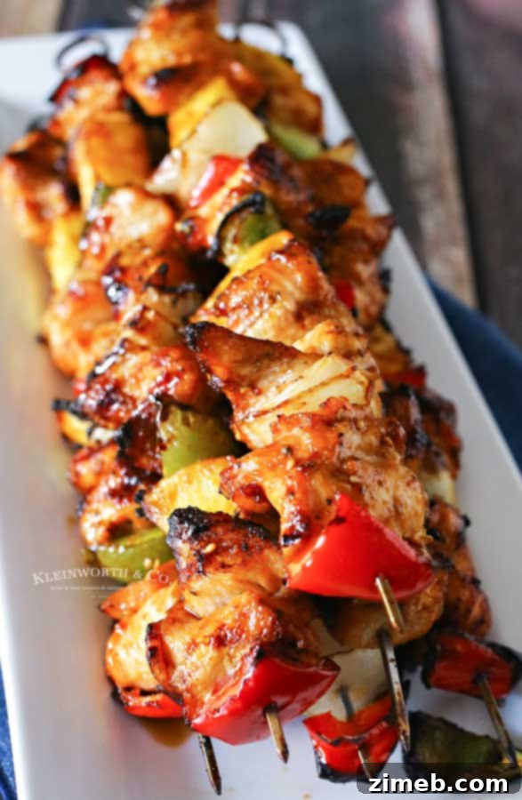 best chicken kabobs - Teriyaki Chicken Kabobs