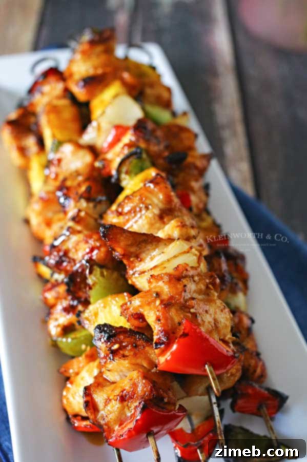 Teriyaki Chicken Kabobs recipe
