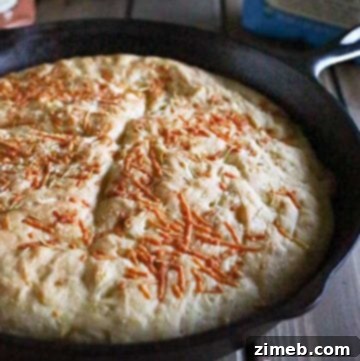 Skillet-Baked No-Knead Parmesan Loaf 18 Parmesan No-Knead Skillet Bread