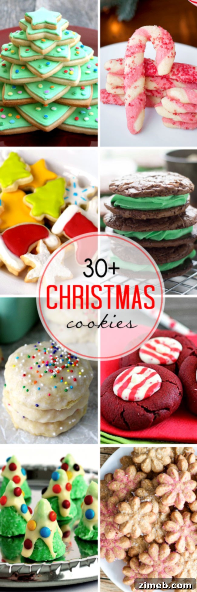 More than 30 Christmas Cookies for Holiday Celebrations