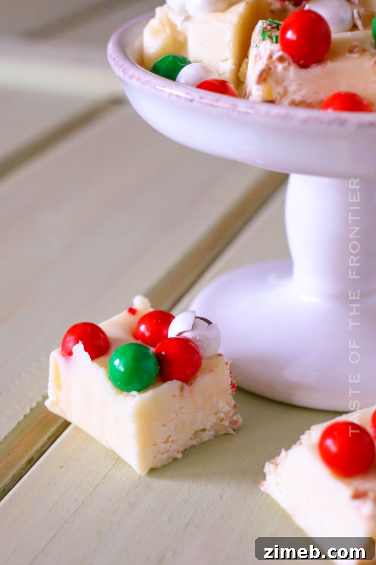 Dreamy White Fudge 4 how to make White Chocolate Fudge