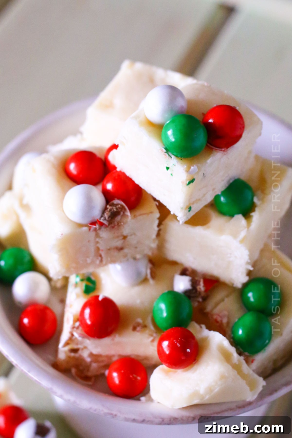 Dreamy White Fudge 7 3 ingredient fudge