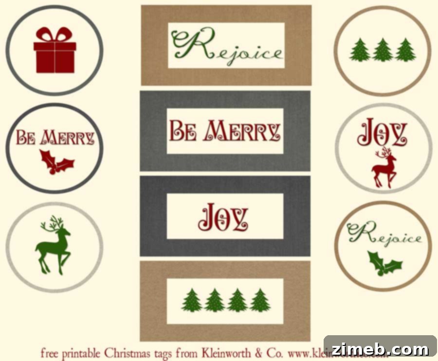 Download Free Printable Coffee Gift Tags