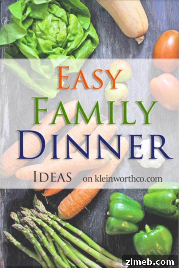 Easy Family Dinner Ideas for everyone to enjoy