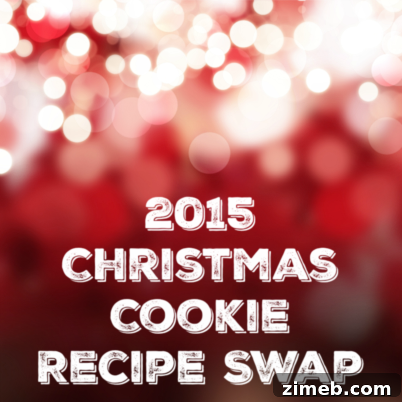 Salty-Sweet Brown Sugar Bacon Snickerdoodles 6 2015 Christmas Cookie Recipe Swap featuring various delicious cookies