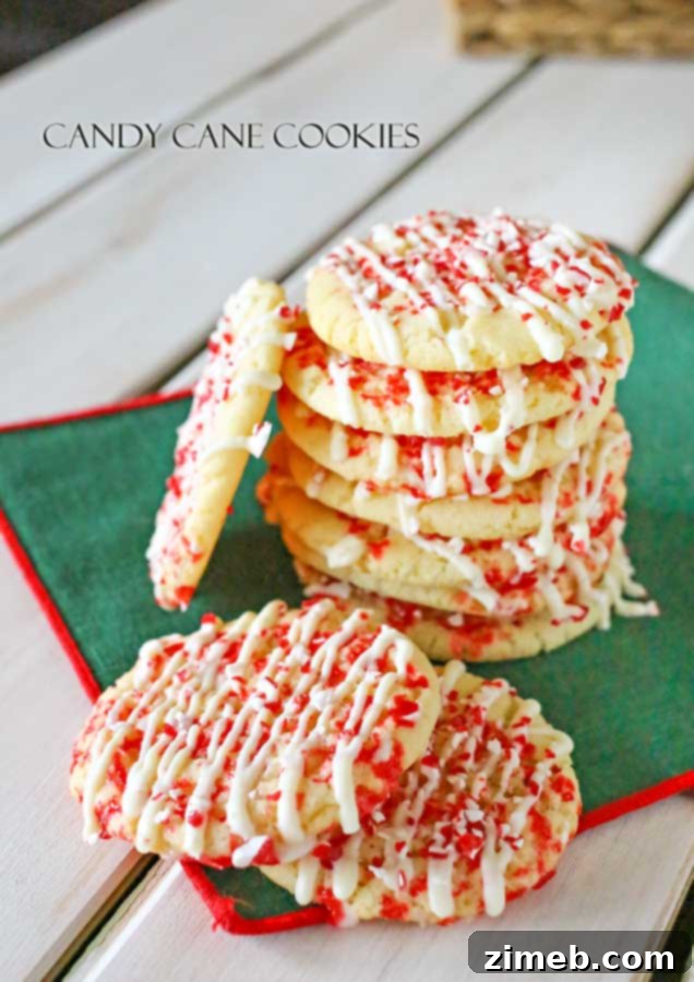 Candy Cane Cookies