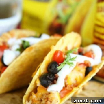 taco dinner recipe - Rotisserie Chicken Bacon Ranch Tacos