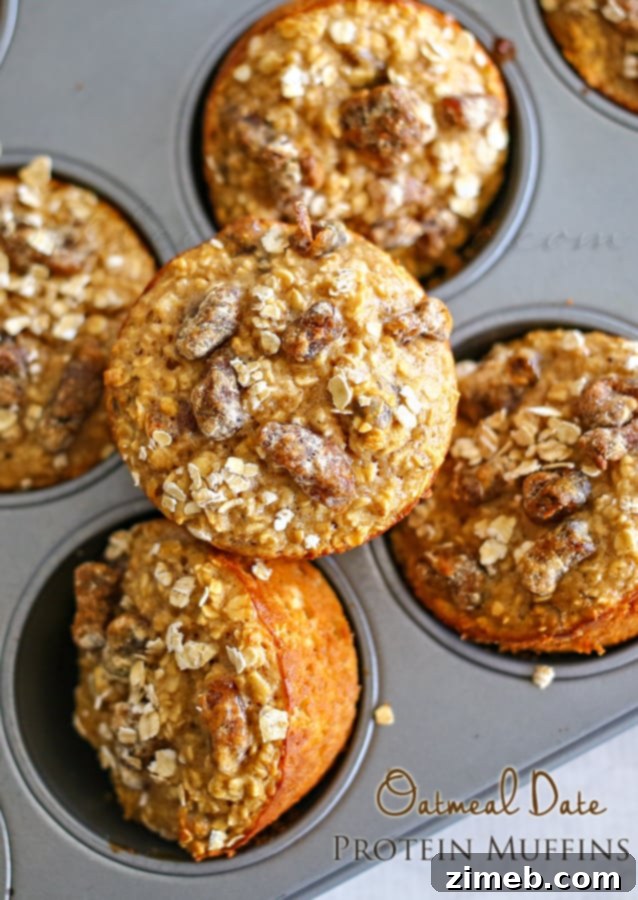 2015's Top 10 Culinary Sensations 6 Oatmeal Date Protein Muffins : Healthy Breakfast Ideas