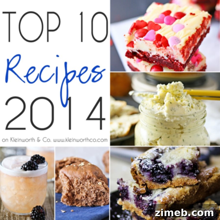 Definitive Dishes: 10 Essential Recipes 13 Top 10 Recipes of 2014 by Kleinworth & Co.