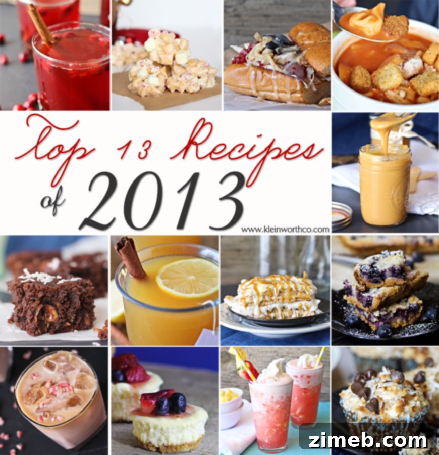 Definitive Dishes: 10 Essential Recipes 14 Top 13 Recipes of 2013 on Kleinworth & Co.