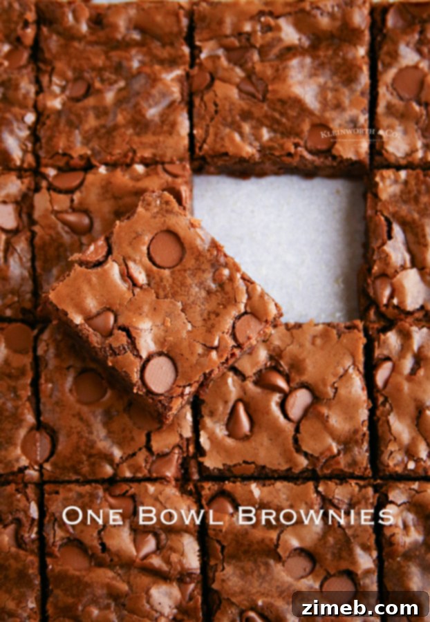 Easy One Bowl Brownies 14 Classic One Bowl Brownies for easy dessert