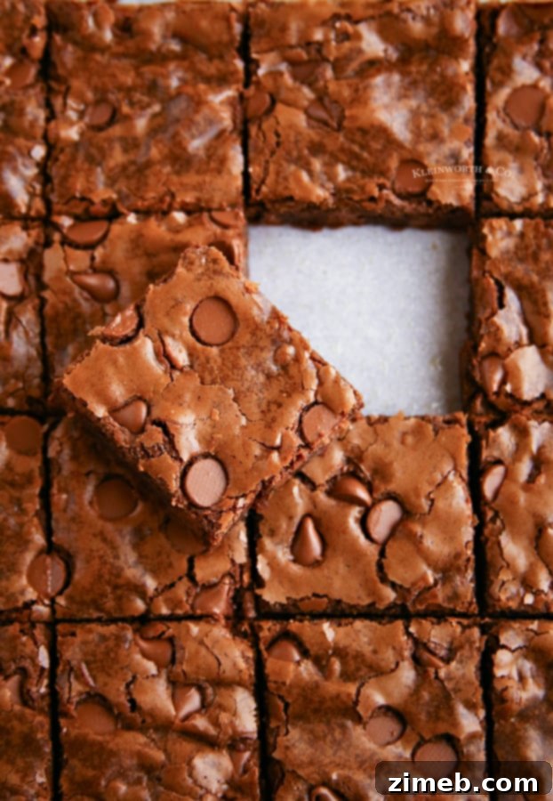 Easy One Bowl Brownies 7 Easiest brownie recipe for fudgy, chewy brownies