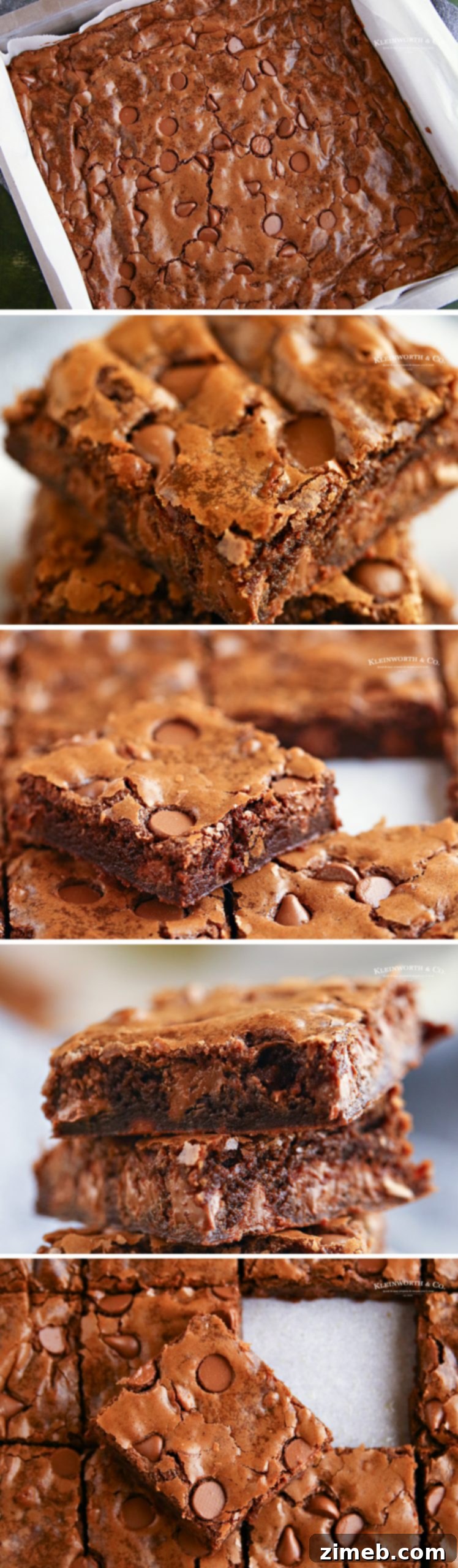 Easy One Bowl Brownies 8 How to make the best fudgy One Bowl Brownies