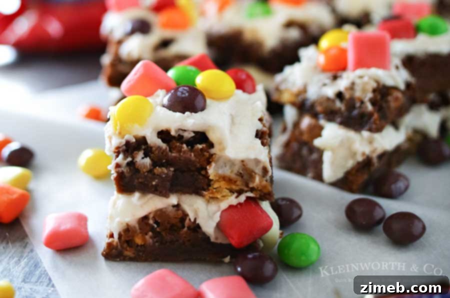 Game Day Brownie Stackers