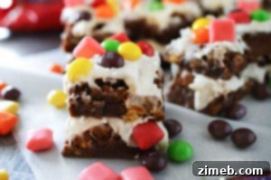 Game Day Brownie Stackers