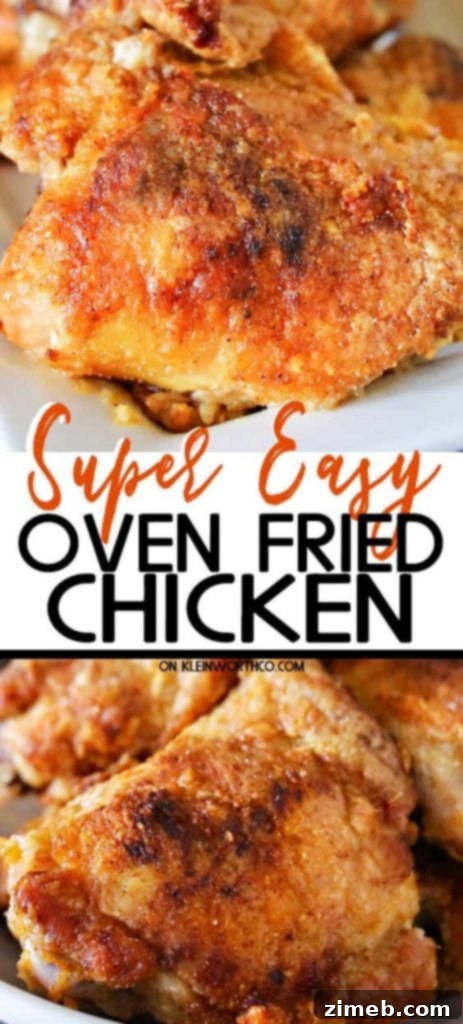 Crispy Oven Baked Chicken Thighs 5 Super Easy Oven Fried Chicken