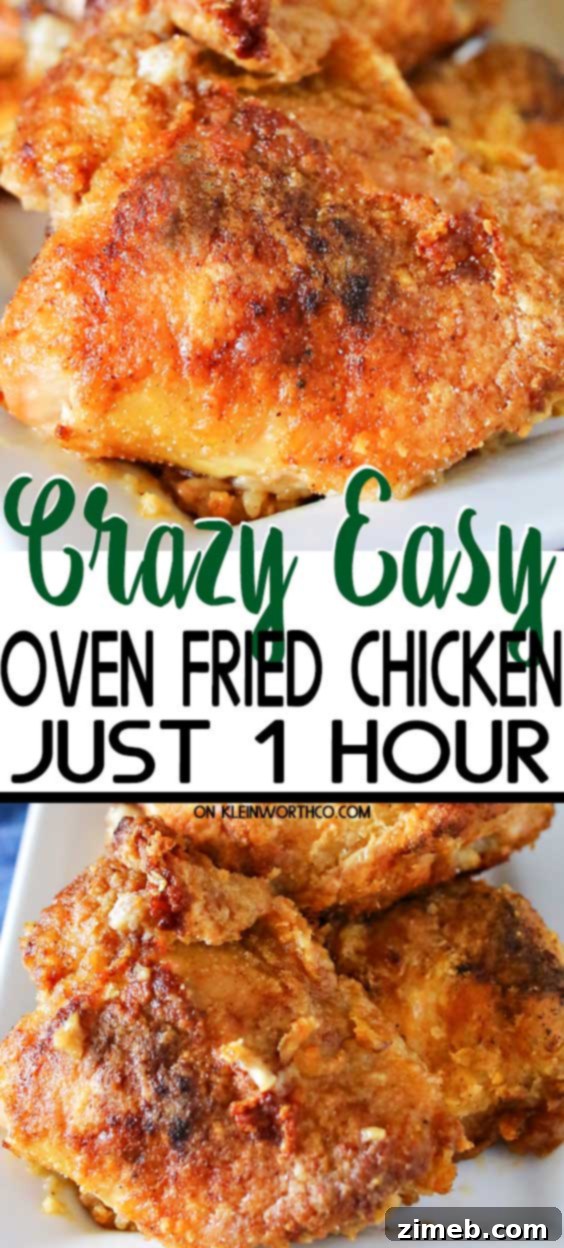 Crispy Oven Baked Chicken Thighs 7 Crazy Easy Oven Fried Chicken