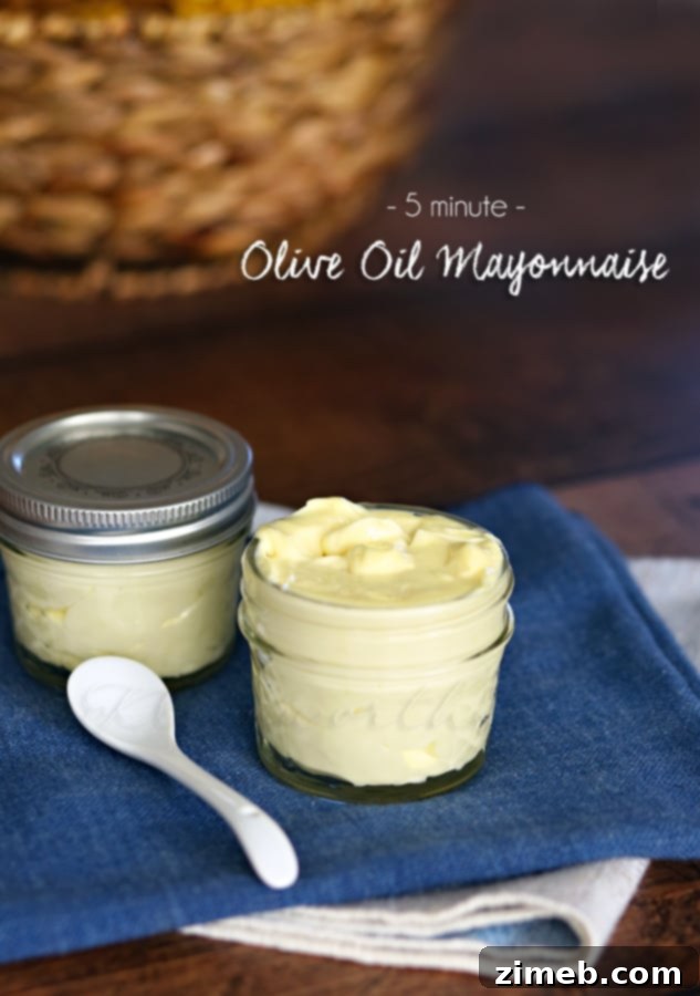 Creamed Honey 8 Creamy homemade Olive Oil Mayonnaise, a healthier alternative.