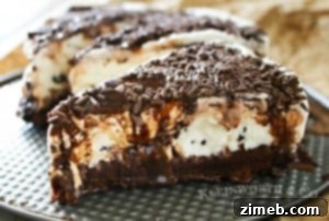 Mint Brownie Bliss Ice Cream Cake 5 Delicious Mint Brownie Ice Cream Cake, a perfect blend of rich brownie and refreshing mint ice cream.