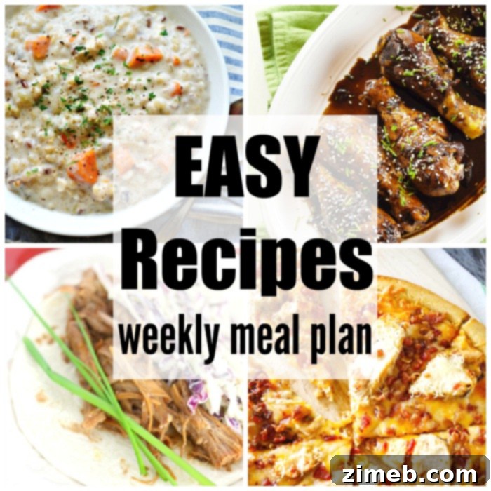 Simple Recipes for Stress-Free Meals: Week 32 2 Easy Recipes Weekly Meal Plan for Week 32 takes the guesswork out of meal time, offering budget-friendly and delicious dinner ideas for families.