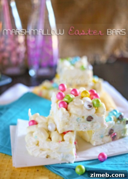 Spring Funfetti Cake 11 Marshmallow Easter Bars
