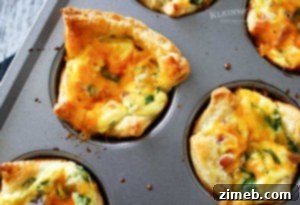 Bacon Cheddar & Spinach Quiche Cups