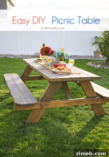Crafting Vintage Crates: Effortless Image Transfer for Rustic Decor 10 Easy DIY Picnic Table project thumbnail