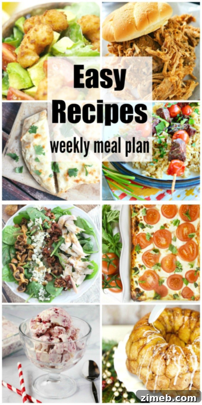Easy Recipes Weekly Meal Plan Week 35: All the delicious, budget friendly dinner recipe ideas to please your family, curated by top food bloggers. Start cooking with confidence and enjoy stress-free meals!