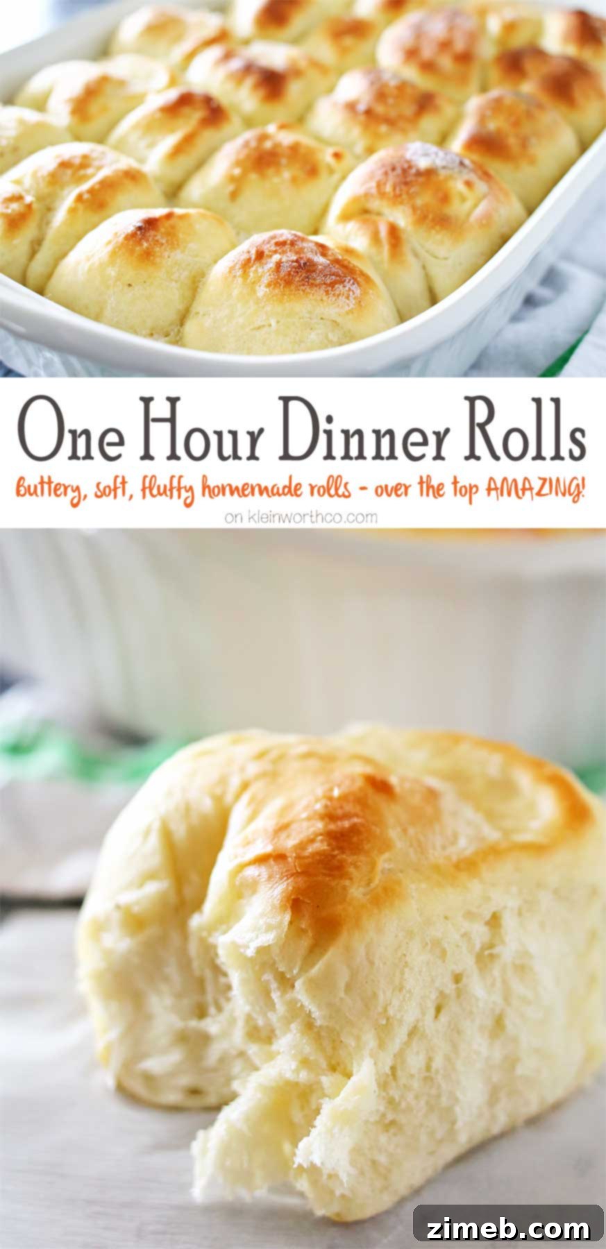 One Hour Rolls - The ultimate quick yeast roll recipe