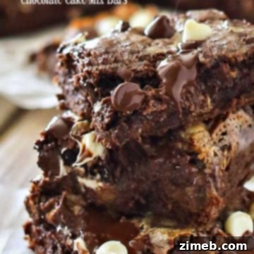 Effortless Chocolate Cake Bars 4 Easy Chocolate Cake Mix Bars