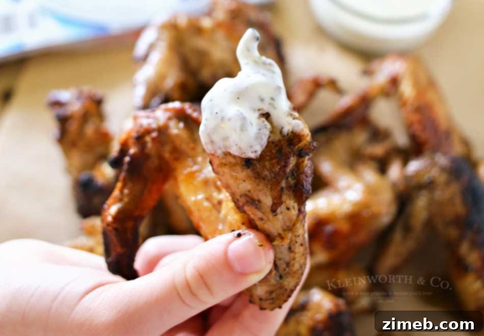 Grilled Chicken Wings recipe