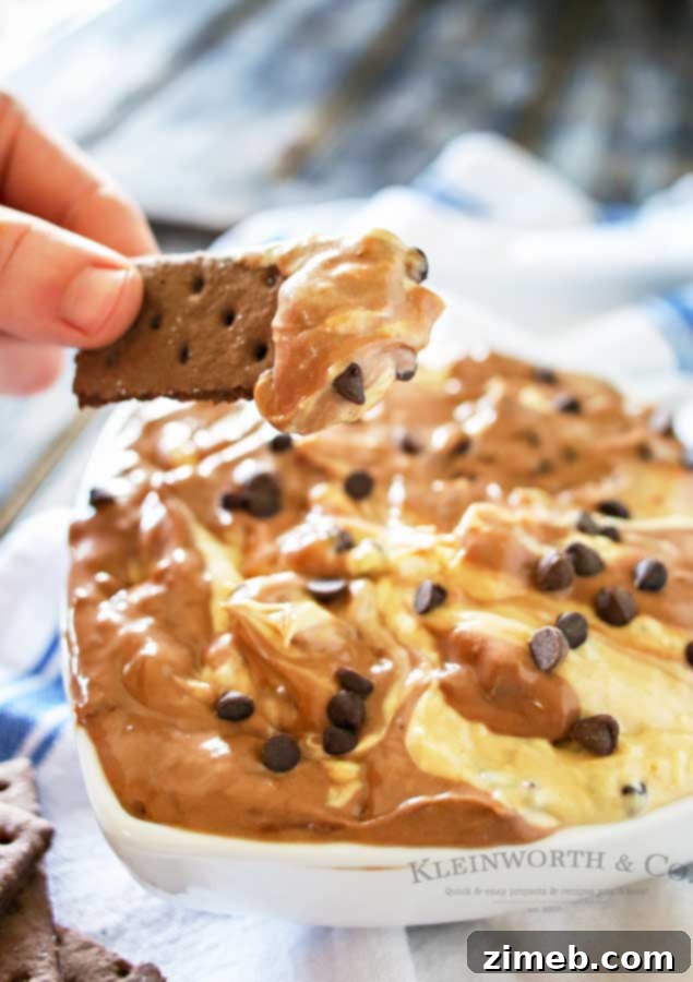 Decadent Peanut Butter Brownie Dip 4 Peanut Butter Brownie Dessert