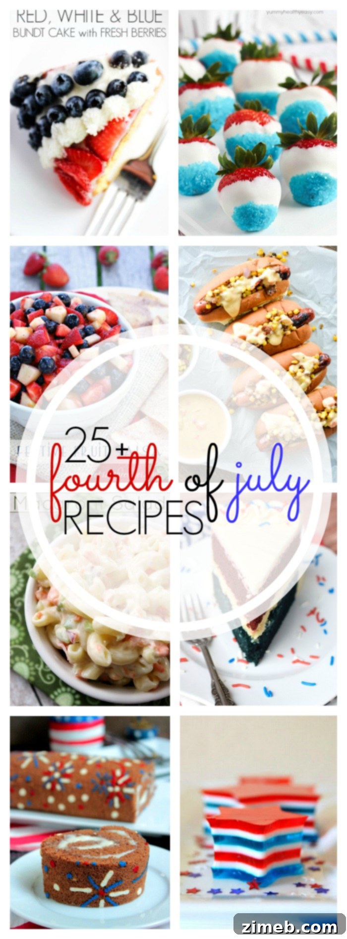 Stars, Stripes, and Sizzle: Independence Day Feasting 7 Looking for the best 4th of July food around? These 25+ Best 4th of July Recipes will certainly help you prepare for all your holiday celebrations.