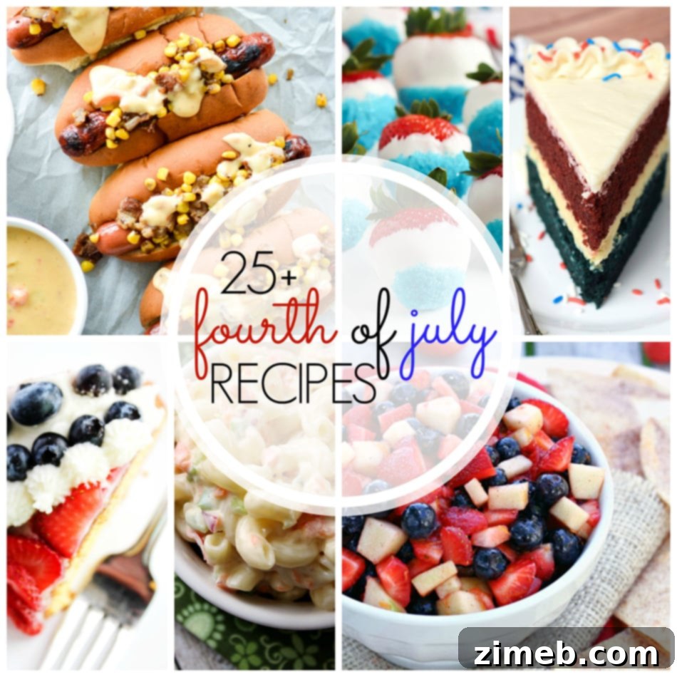 Stars, Stripes, and Sizzle: Independence Day Feasting 11 25+ 4th of July Recipes - Best Food Ideas for Independence Day